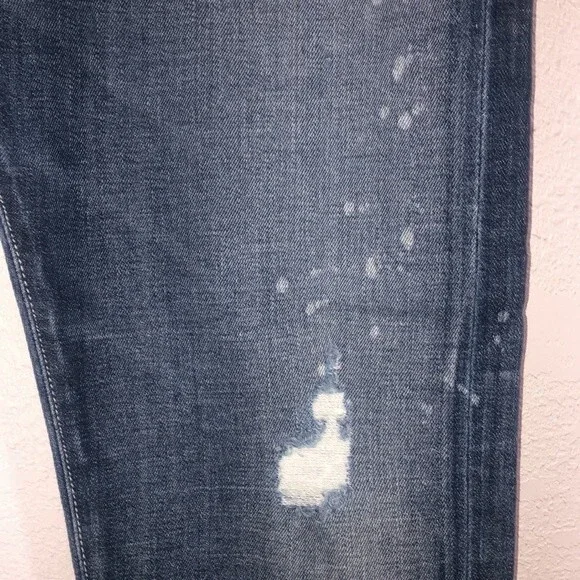 Citizens of Humanity Distressed Palmer Baggy Pant Denim Jeans Size 31 - Picture 4 of 11